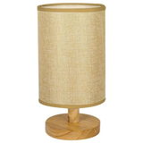 Minimalist Wooden Bedside Lamp,