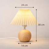 Pleated Table Lamp