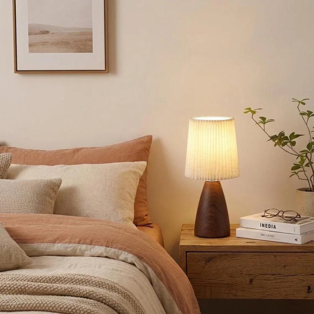 Wood Desk Lamp