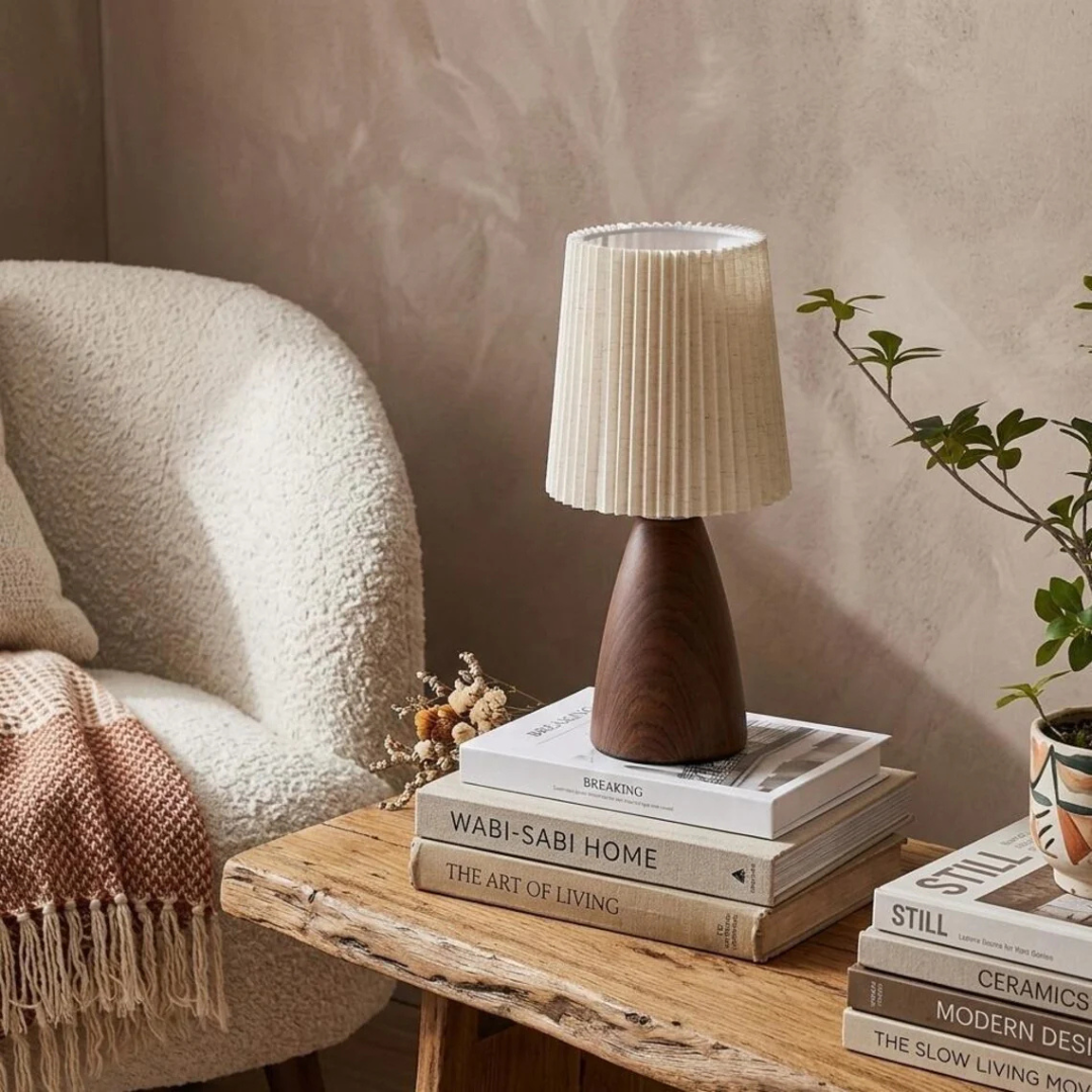 Wood Desk Lamp