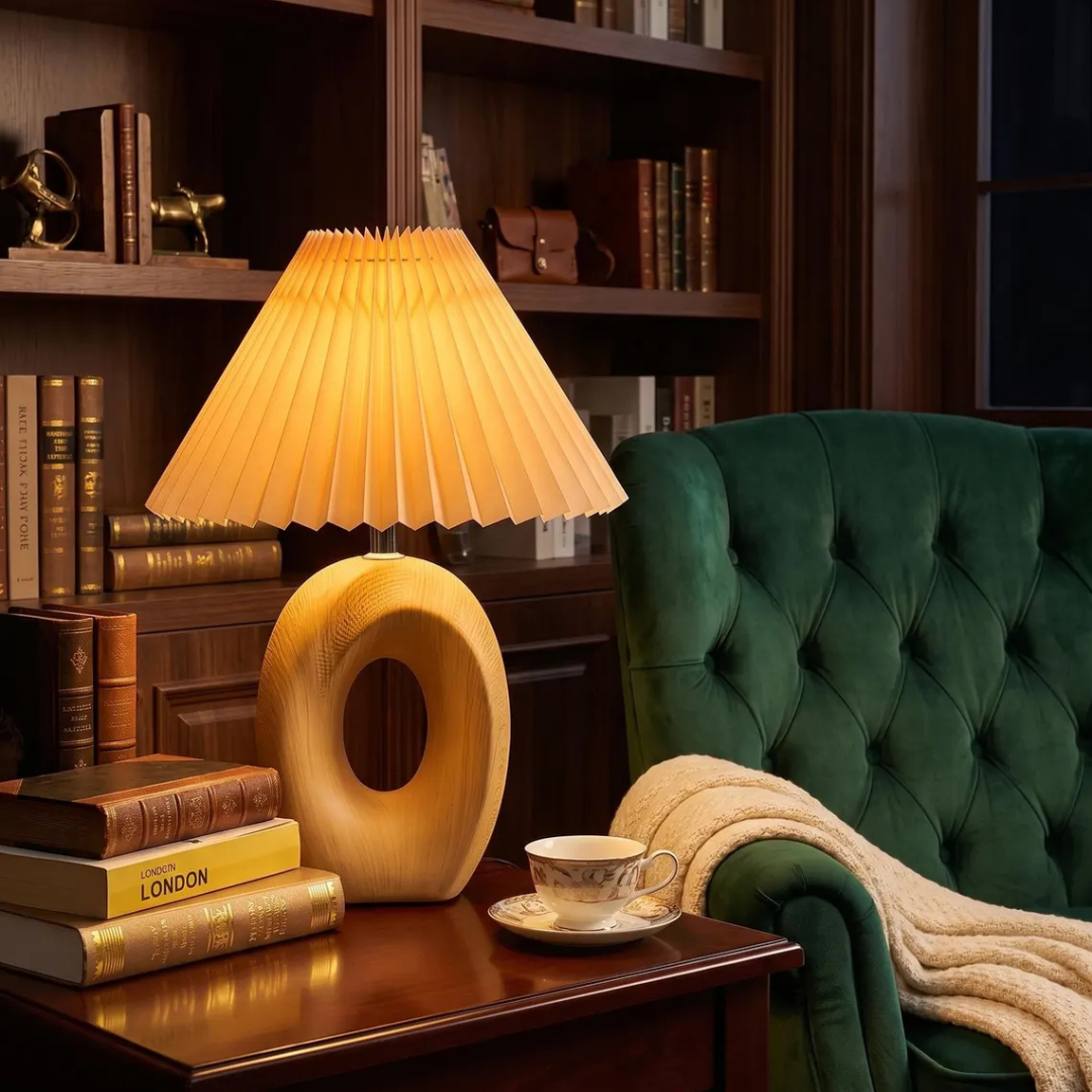 Wooden Table Lamp