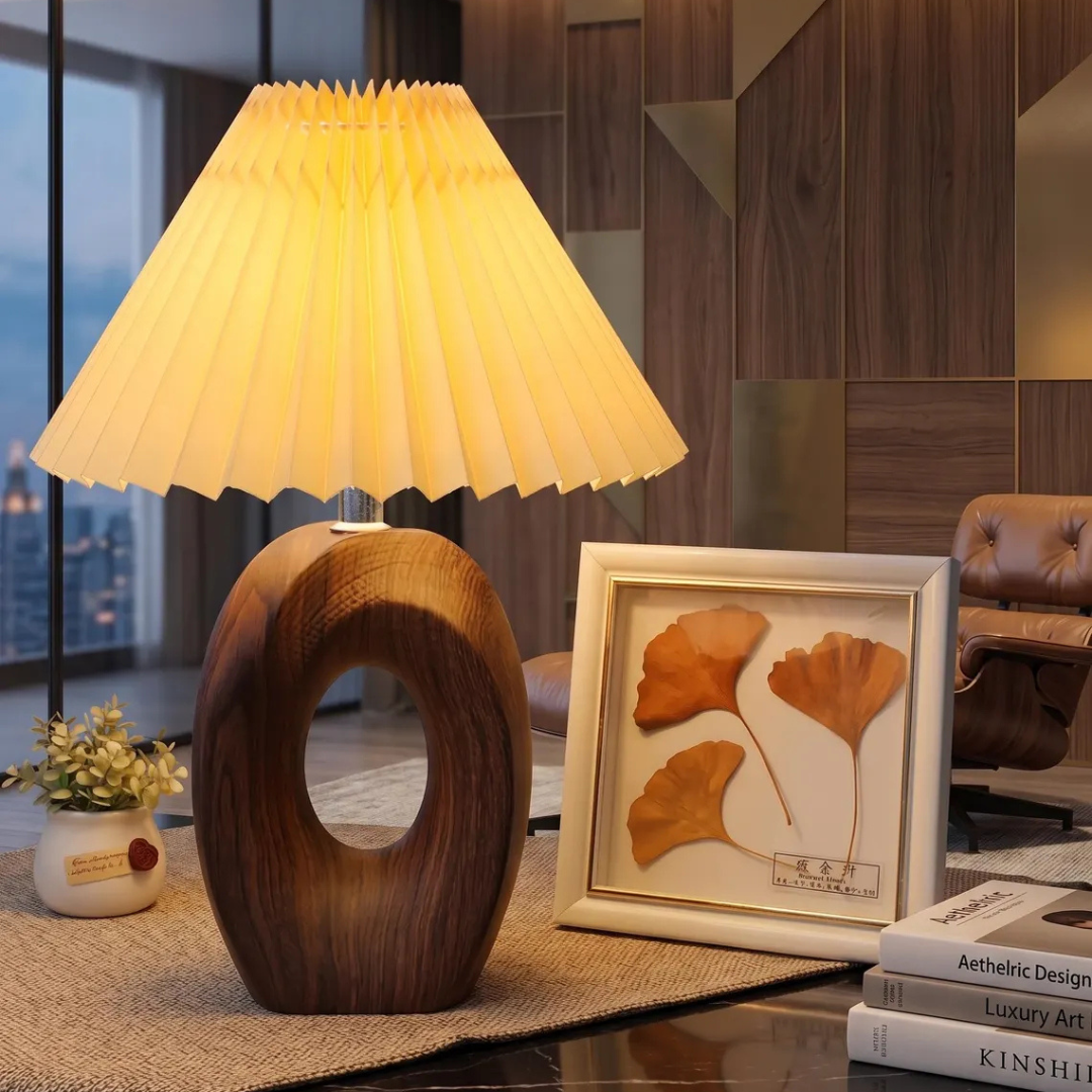 Wooden Table Lamp