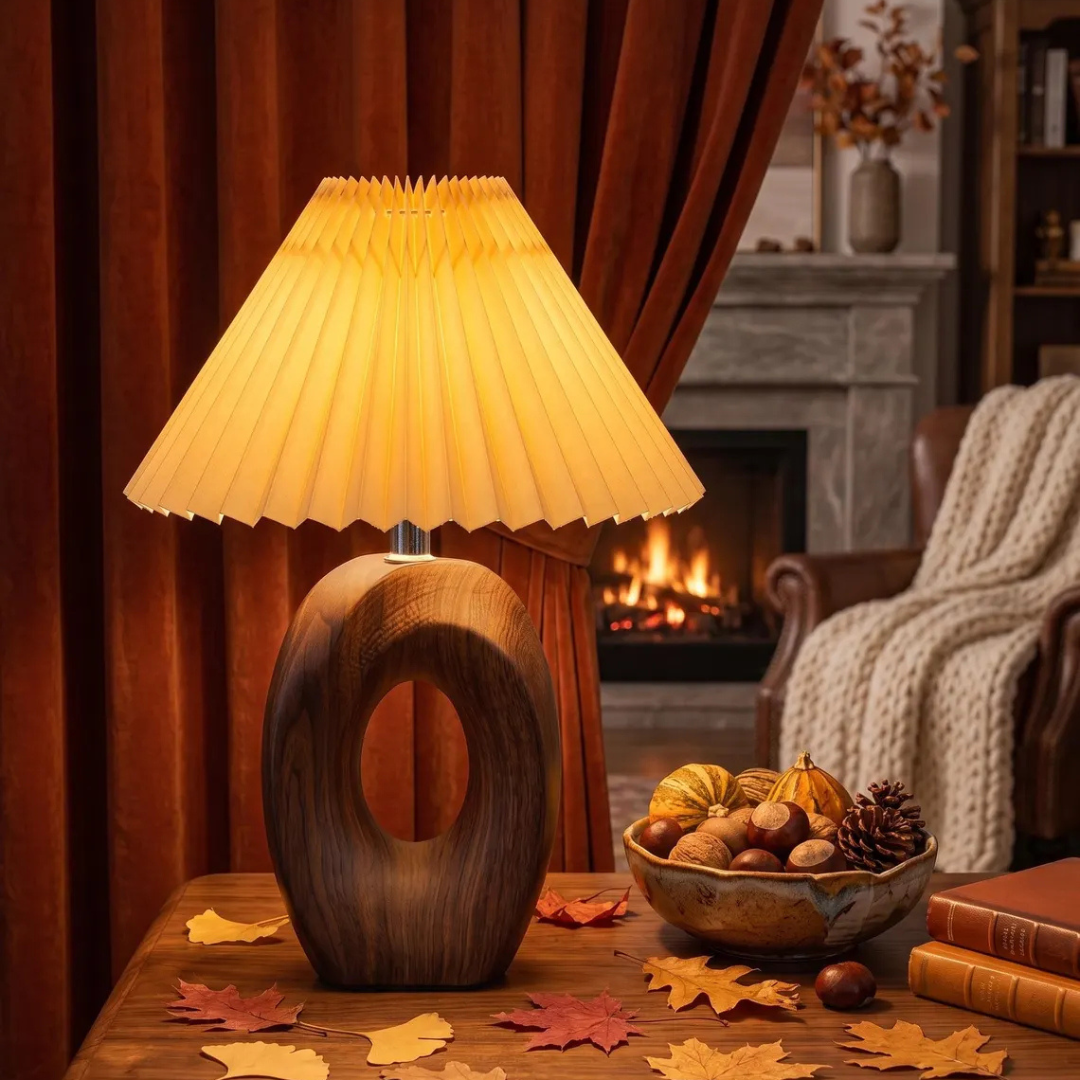 Wooden Table Lamp