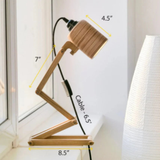 Wooden Desk Lamp