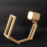 Wooden Desk Lamp