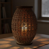 Standing Wooden Floor Lamp