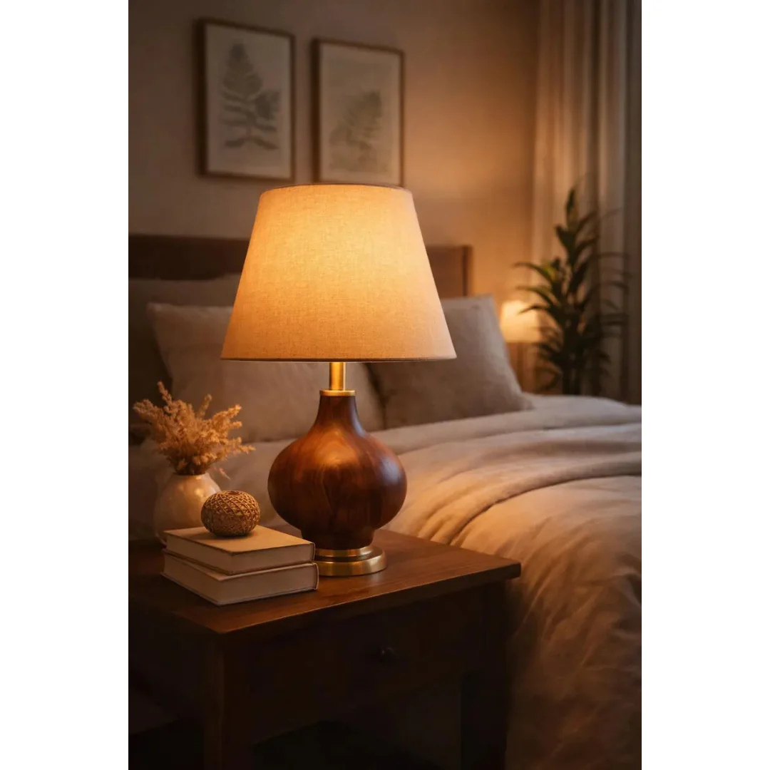 Aurelia Wooden Table Lamp