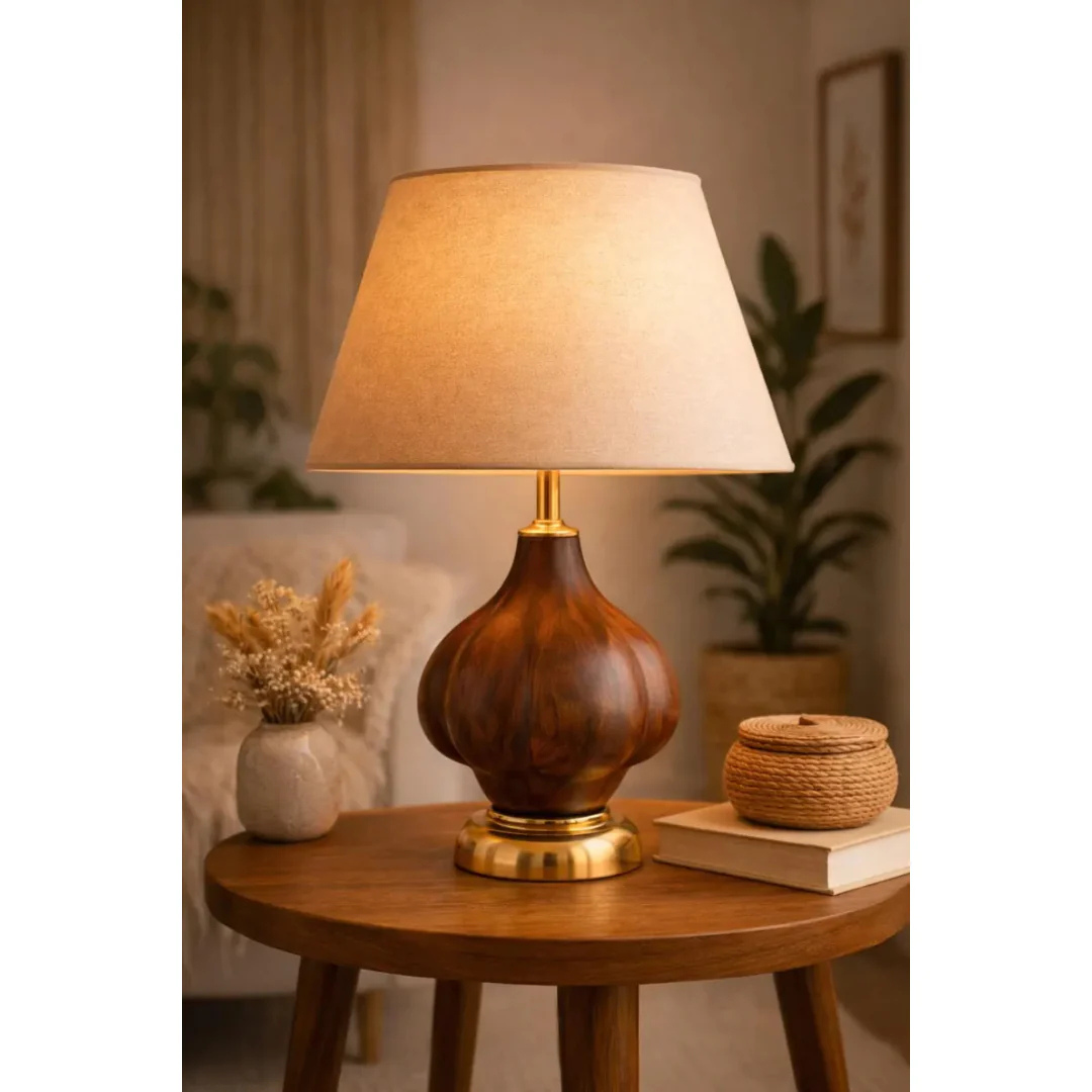 Aurelia Wooden Table Lamp