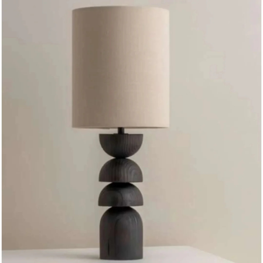 Nordic Wooden Table Lamp