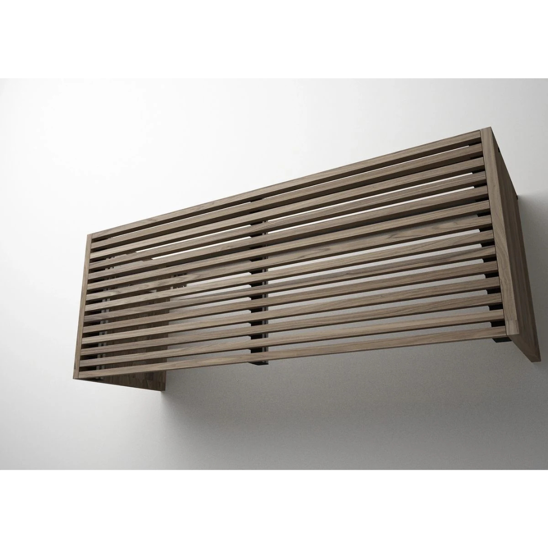 Curved Edge Radiator Cover with Ventilation Mesh