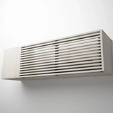 Curved Edge Radiator Cover with Ventilation Mesh