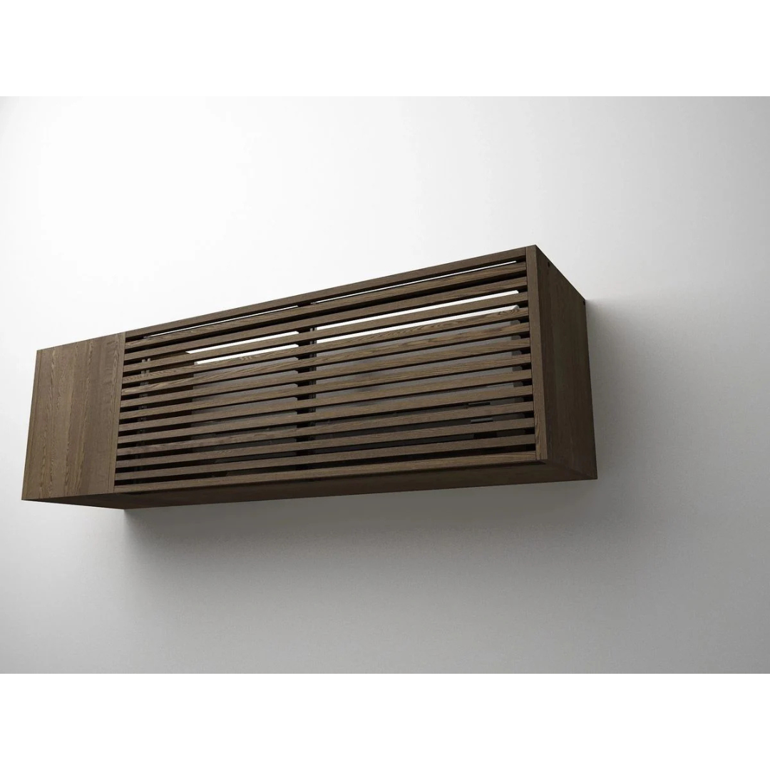 Curved Edge Radiator Cover with Ventilation Mesh
