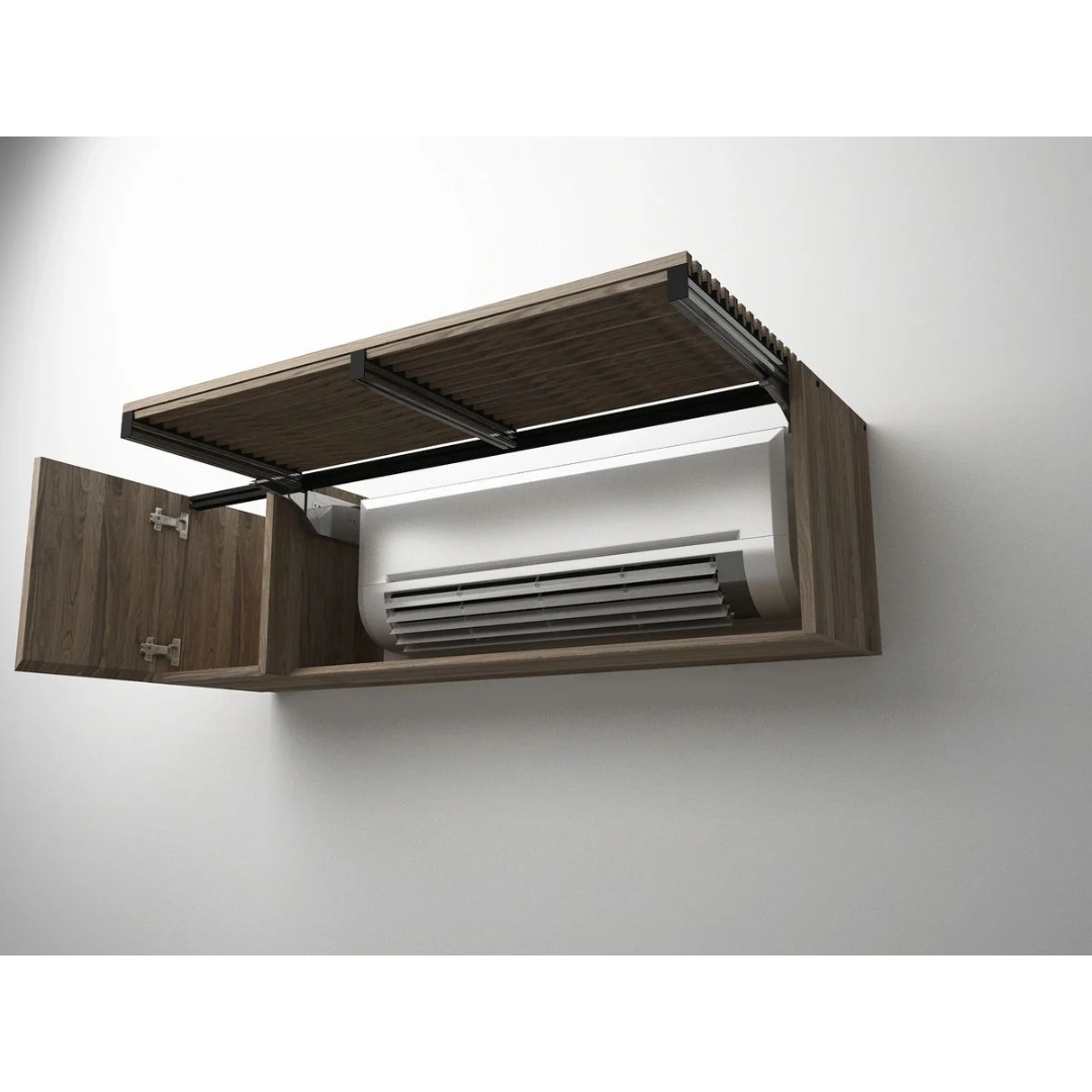 Curved Edge Radiator Cover with Ventilation Mesh
