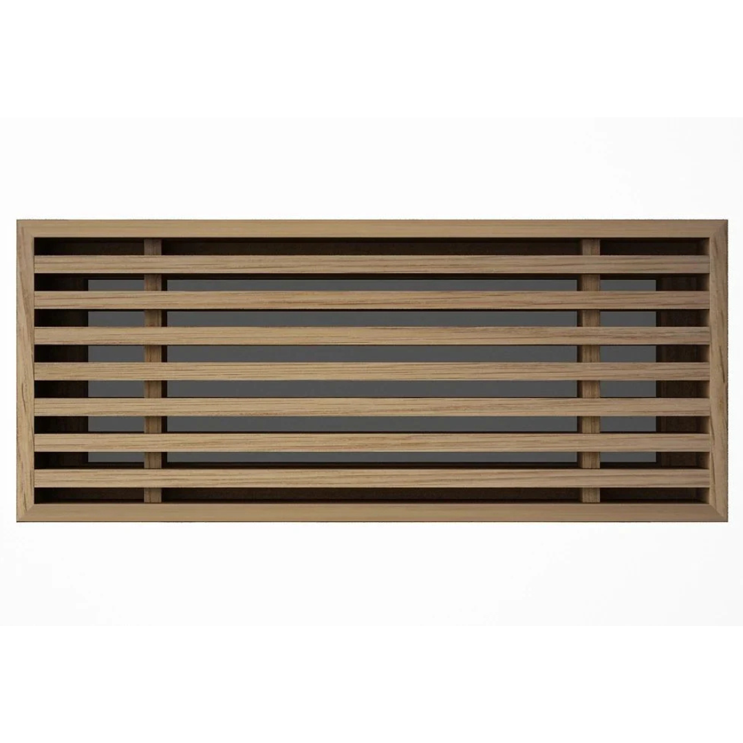Curved Edge Radiator Cover with Ventilation Mesh