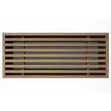 Curved Edge Radiator Cover with Ventilation Mesh