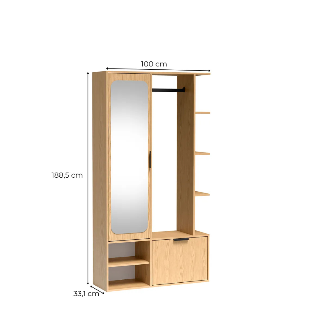 NALA DRESSING ROOM WITH MIRROR