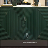 Italian style light luxury storage shoe cabinet