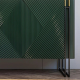 Italian style light luxury storage shoe cabinet