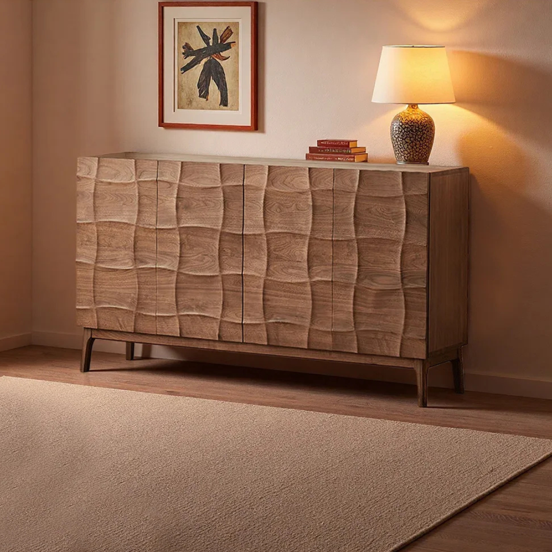 European style light luxury shoe cabinet