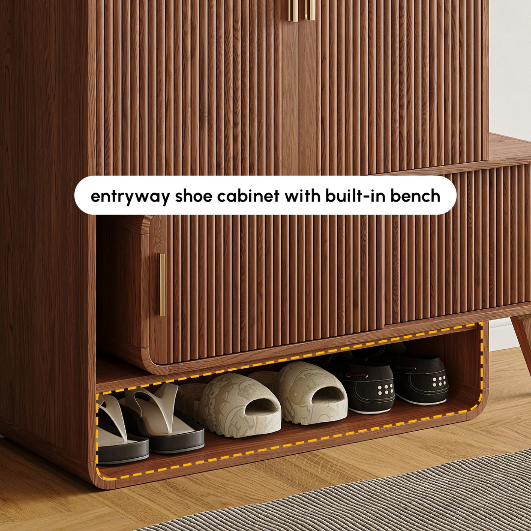 Ash Wood Veneer Shoe