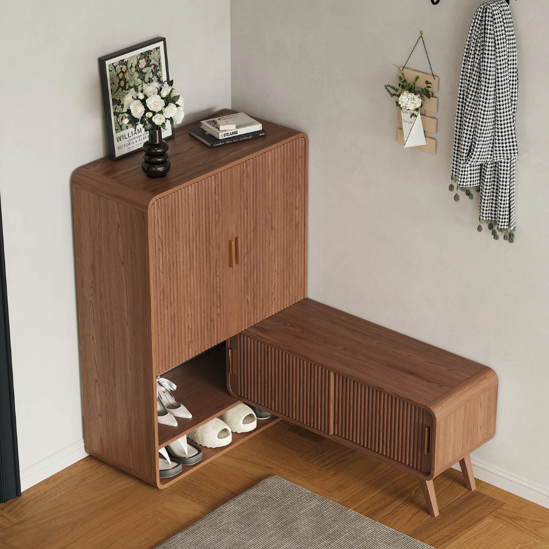 Ash Wood Veneer Shoe
