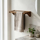 Solid Wood Towel Rack