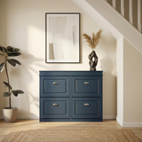 4-Door Shoe Rack – 8 Shelves, Shoe Storage Cabinet,