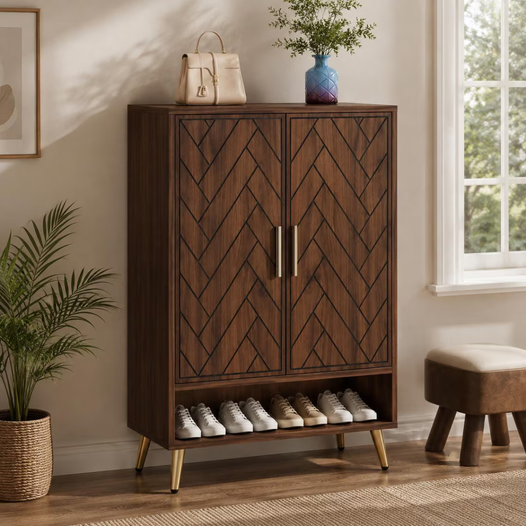 Wooden Shoe Storage
