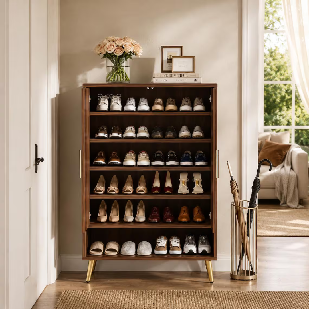 Wooden Shoe Storage