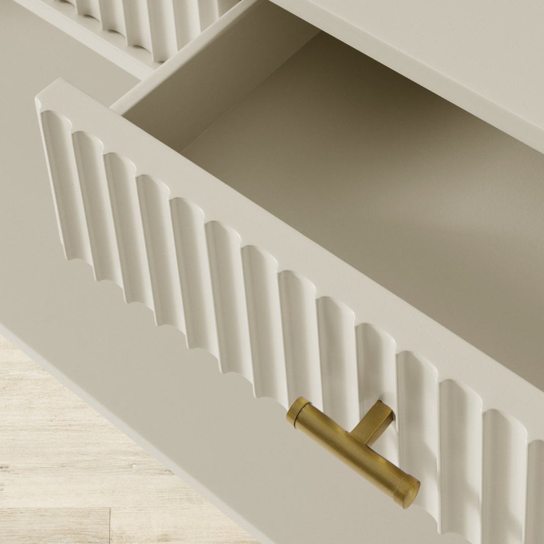 Lacourte 3-Drawer Console Table