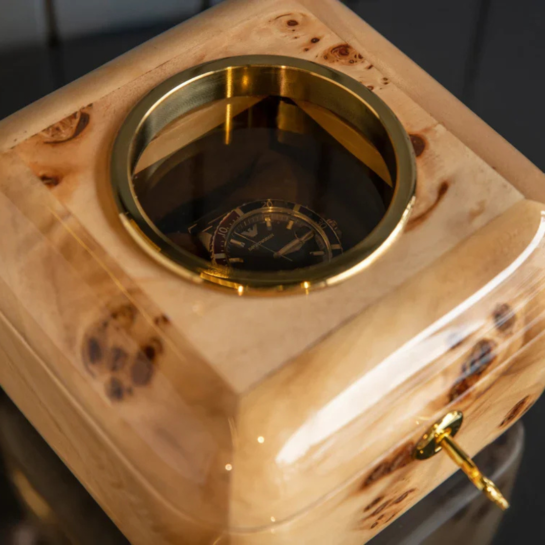 Acacia Wood Watch Case