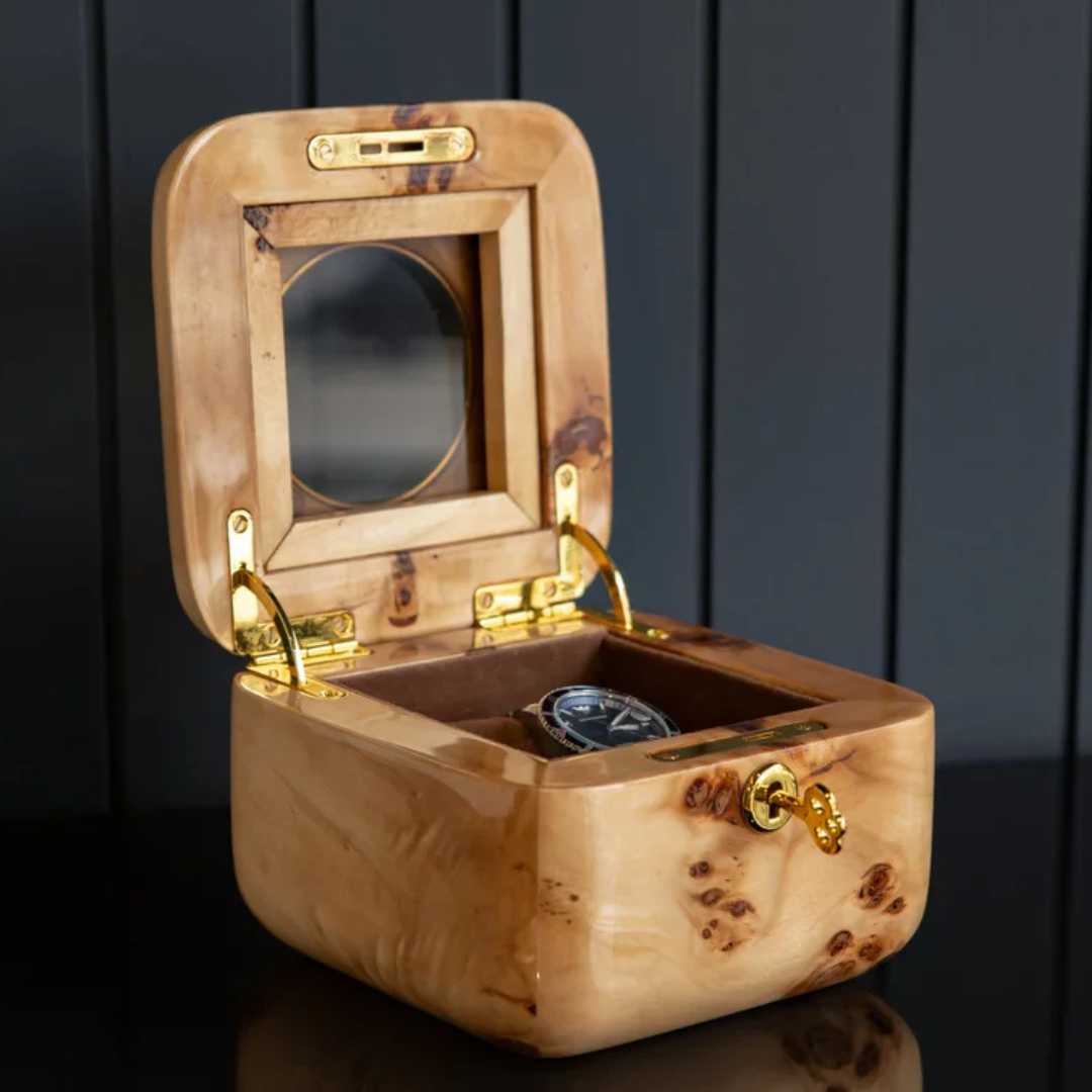 Acacia Wood Watch Case
