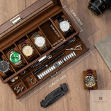 Organizer, 6 Slot Watch Box,