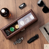 Organizer, 6 Slot Watch Box,