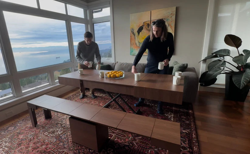 Box Coffee to Dining Table