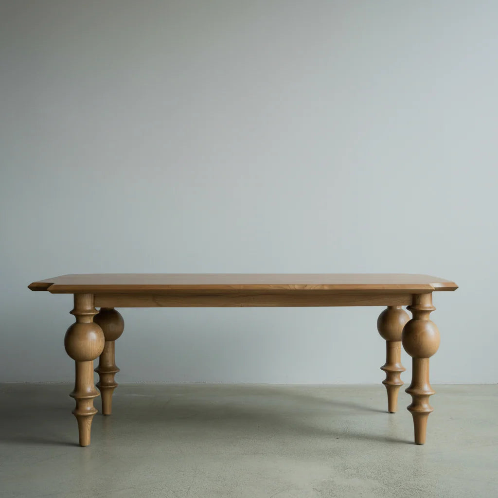Wroclaw Solid Wood Rectangular Dining Table Set - All Sizes