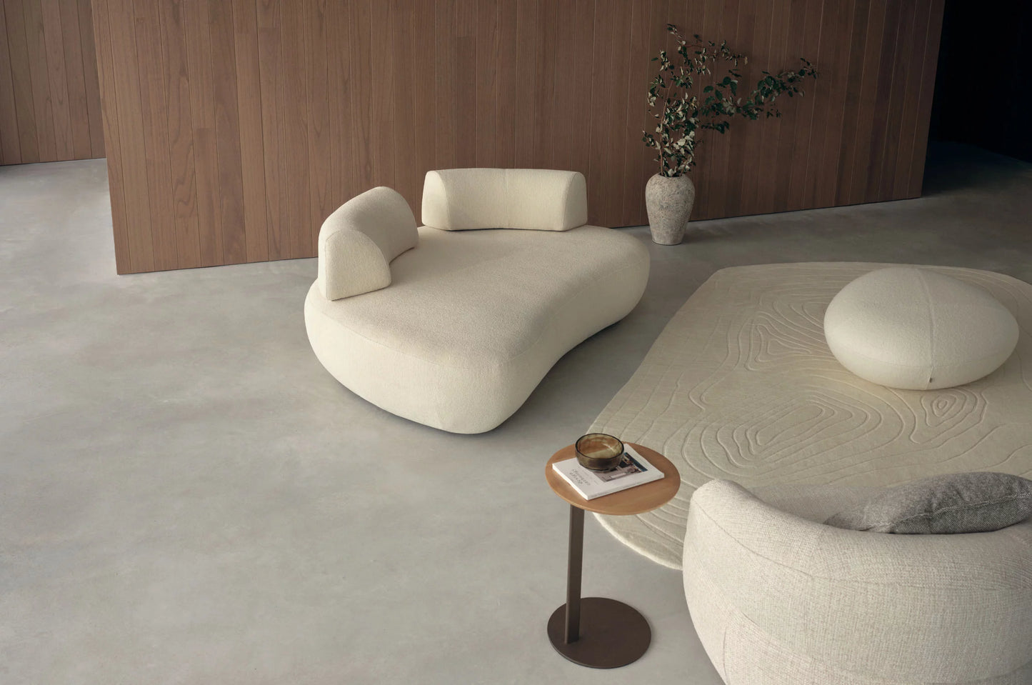 Aura Island Sofa with Deep Seating