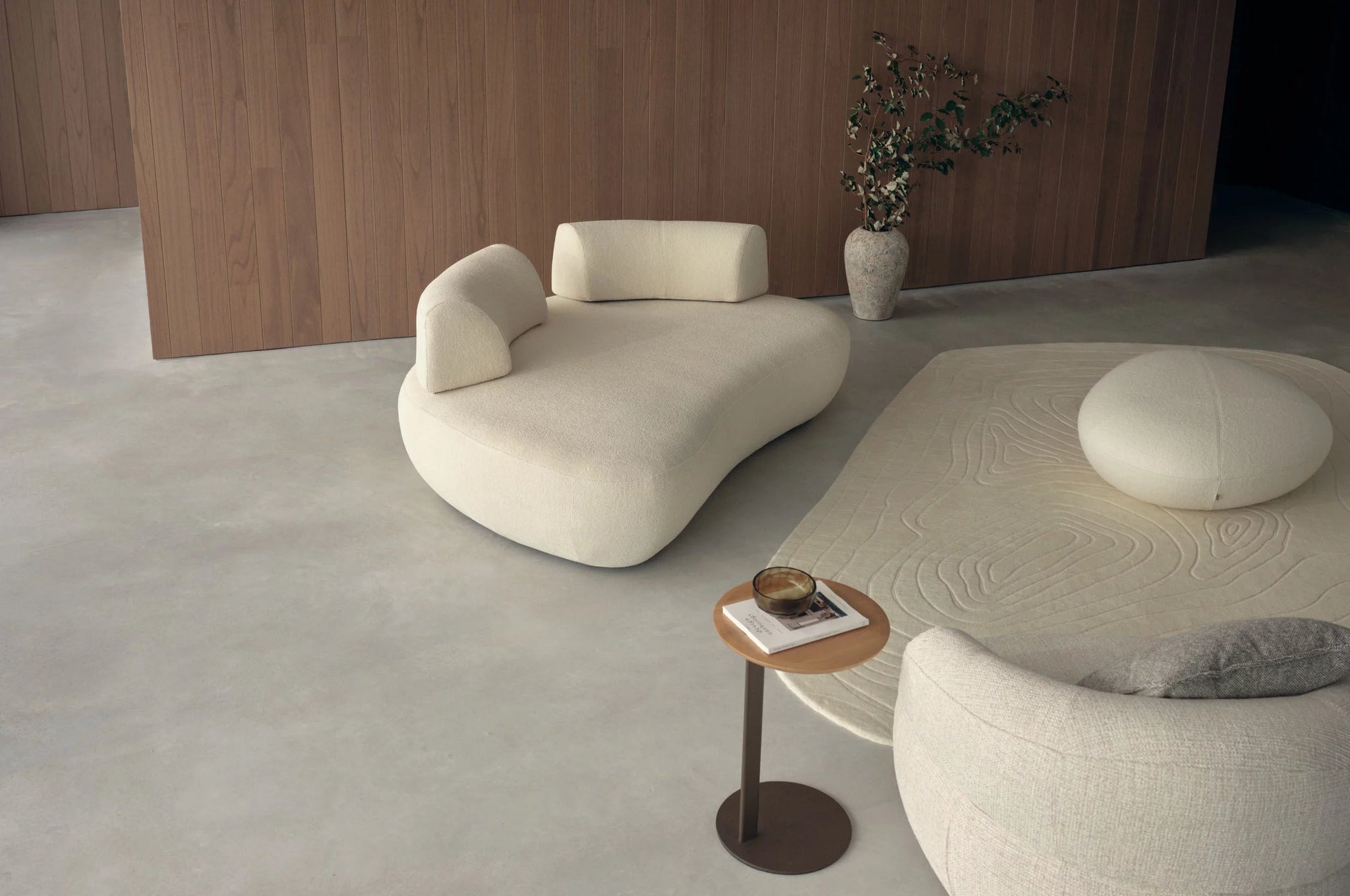 Aura Island Sofa with Deep Seating