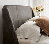 Layton Leather Bed