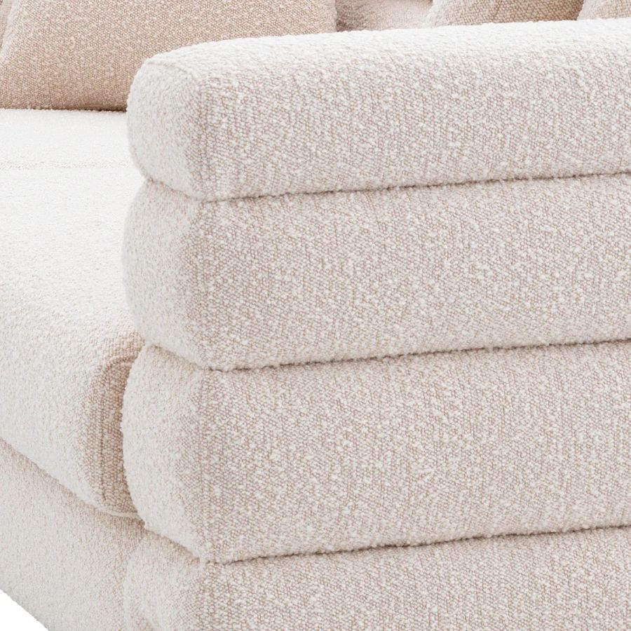 York 3 Seater Sofa - Boucle Cream