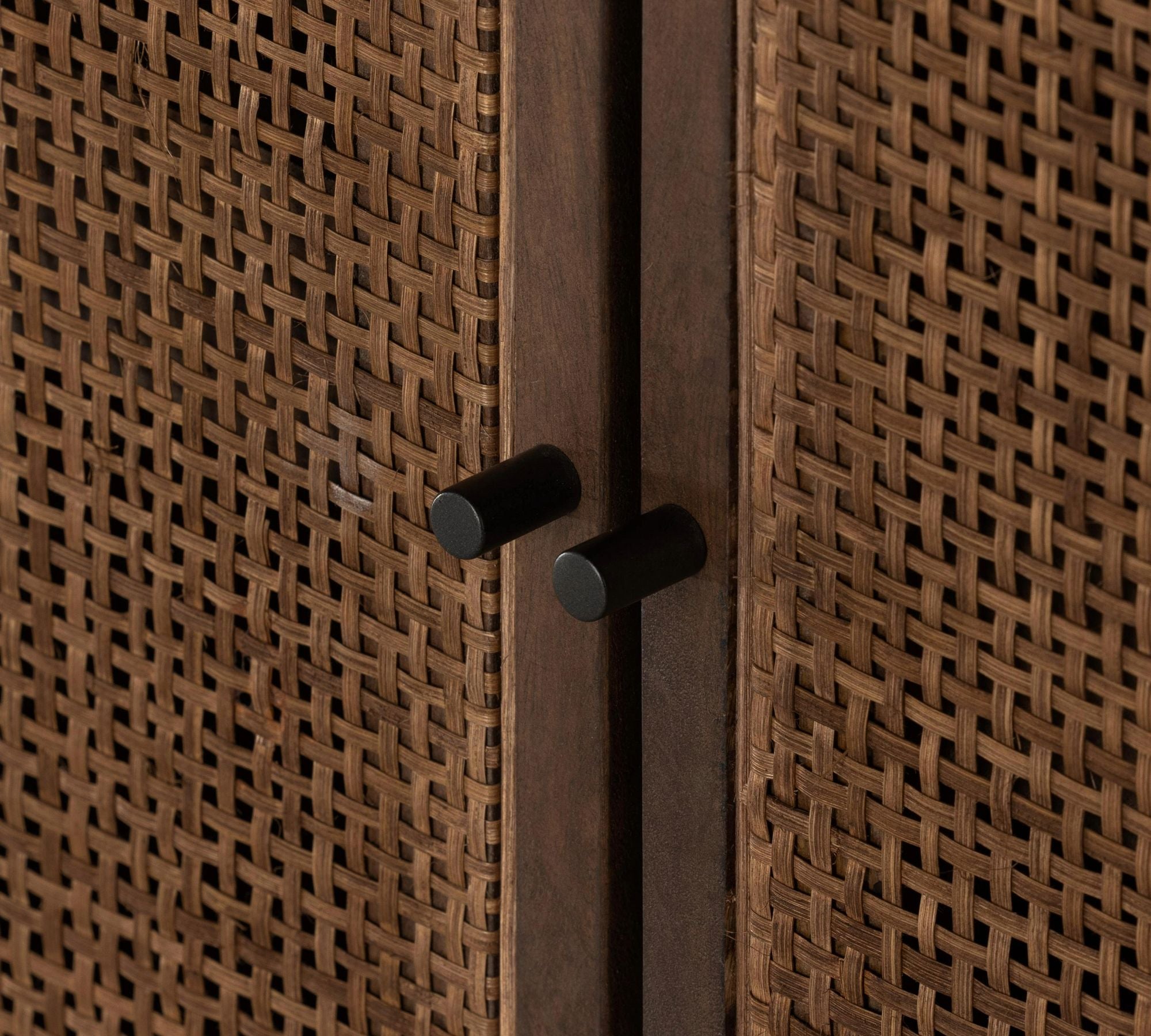 Dolores Cane Cabinet (35")