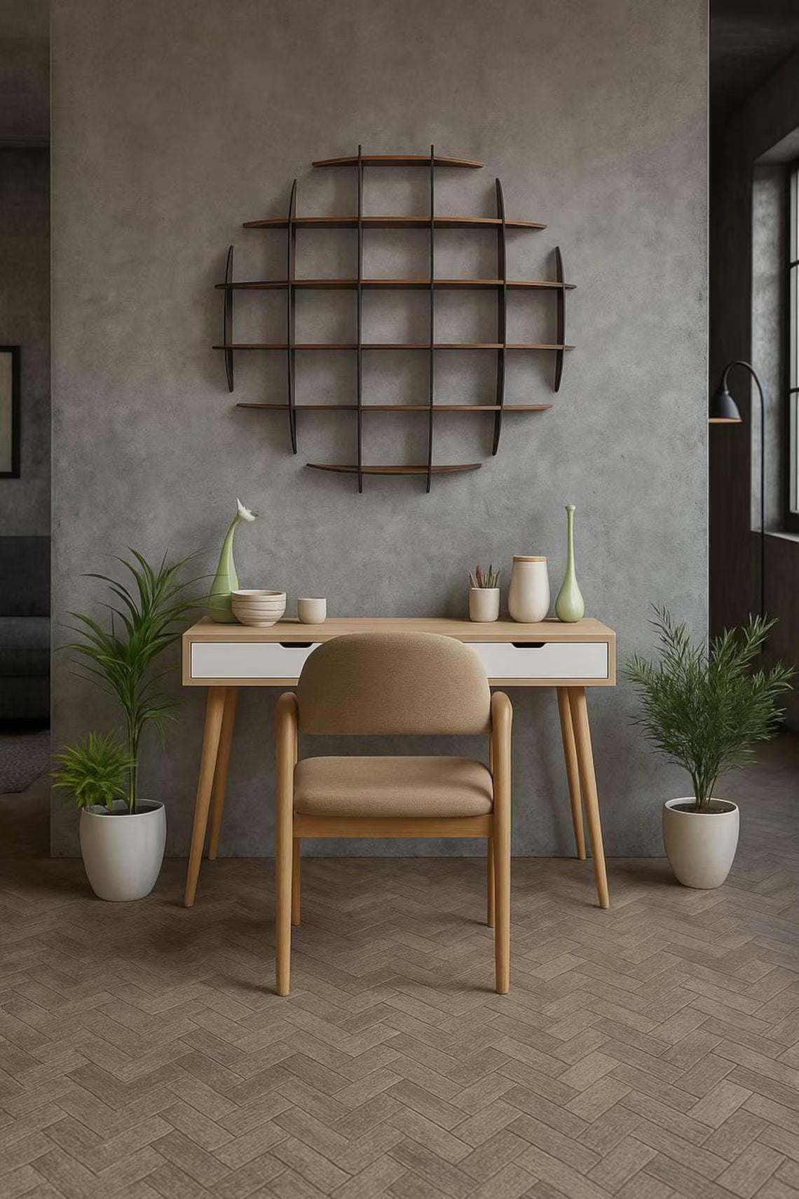 Round Wall Shelf