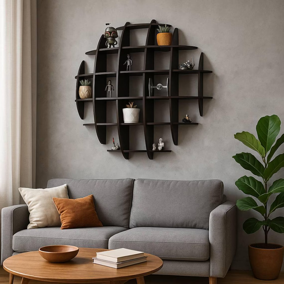 Round Wall Shelf