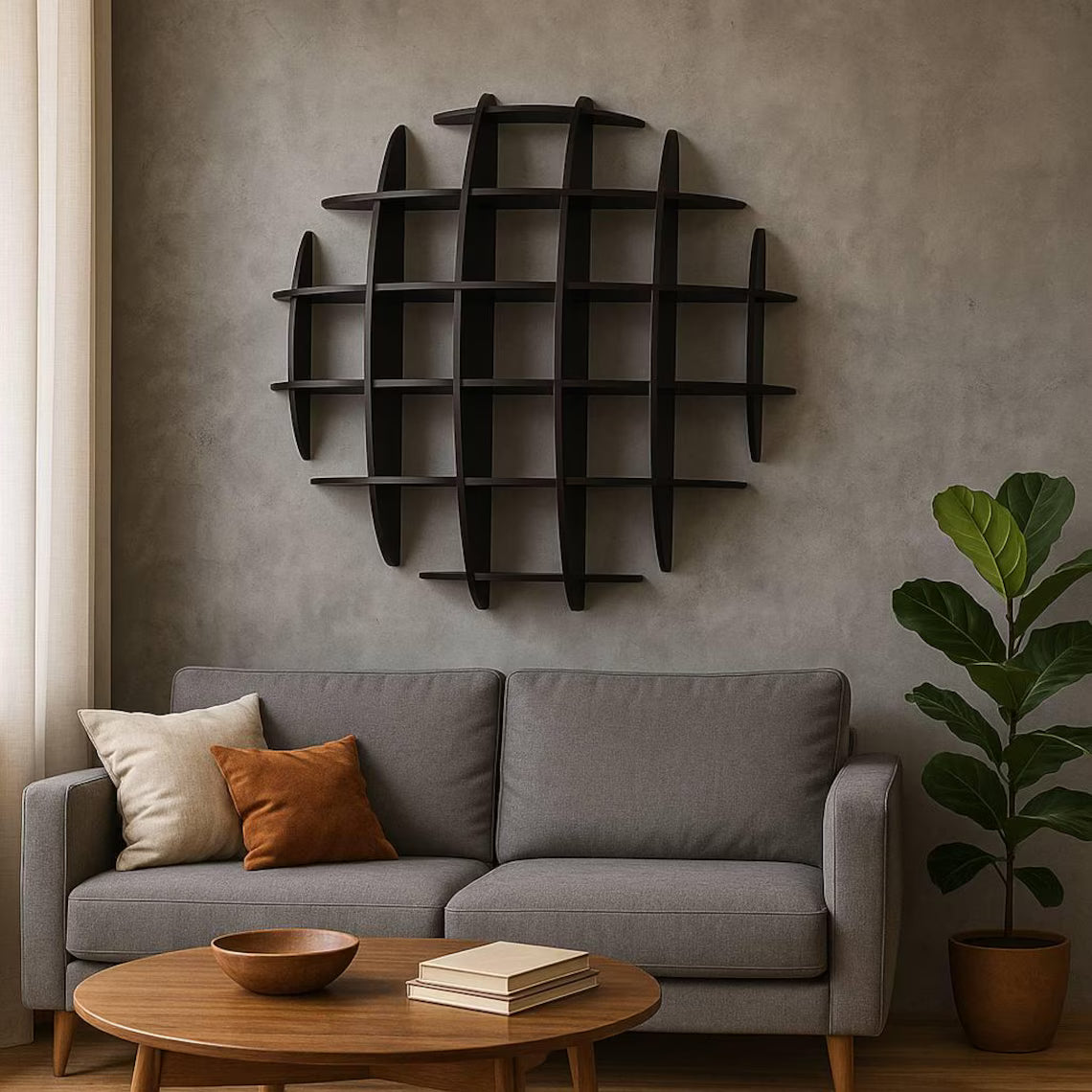 Round Wall Shelf