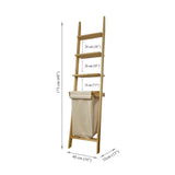 Wooden shelving laundry