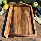 Walnut Wooden Serving Tray