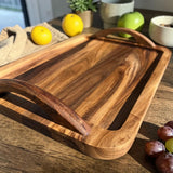 Walnut Wooden Serving Tray