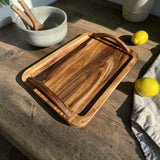 Walnut Wooden Serving Tray