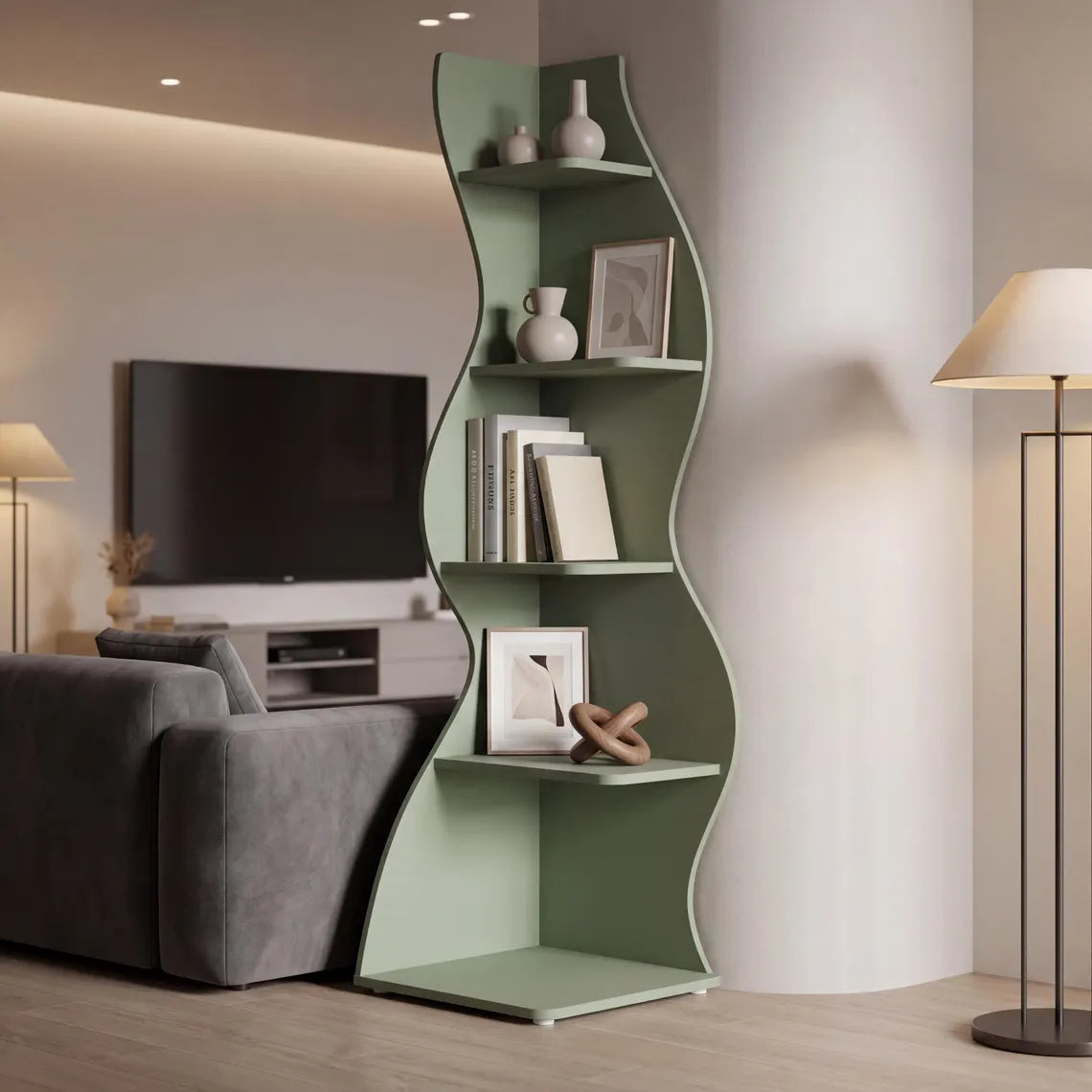 5-Tier Corner Shelf