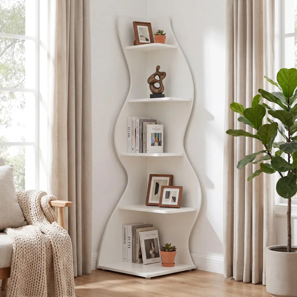 5-Tier Corner Shelf